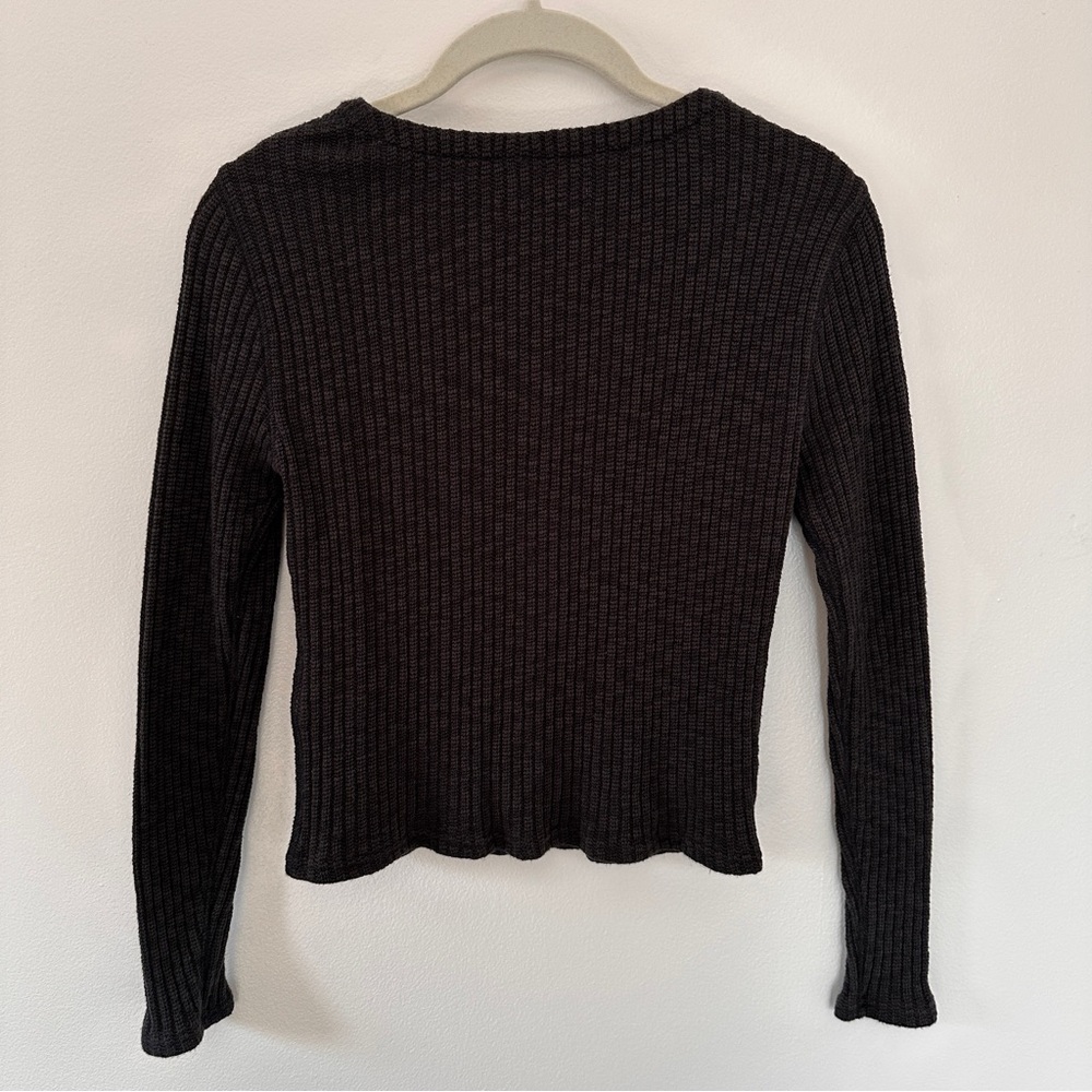 Everlane Cozy Rib Cardigan - Picture 3 of 10